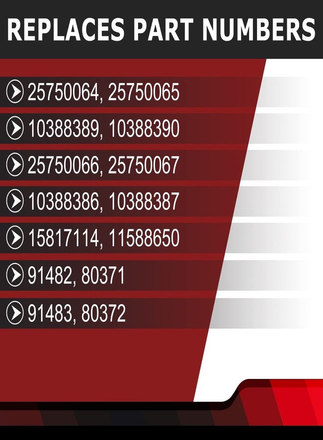 FEXON زوج من مقابض سحب الأبواب الداخلية الأمامية اليسرى واليمنى من FEXON، متوافقة مع سيارات شيفروليه إكسبريس وجي إم سي سافانا 1500 و2500 و3500 موديلات 2003-2019، بديل للأرقام 25750064 و10388389 - Image 3